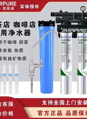爱惠浦MC2双联净水器过滤商用奶茶咖啡店制冰专用大流量直饮水机