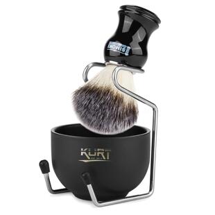 Zy男士胡子刷泡沫刷剃须刷剃须刷人造纤维俄罗斯客户运行订单损失