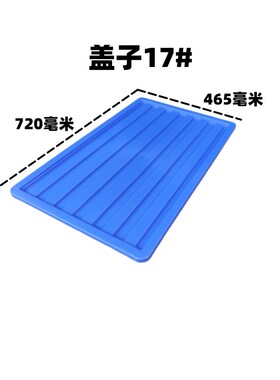 塑料箱盖周转箱盖子胶箱盖17号箱盖白色盖子 3号盖子盖板蓝色盖子