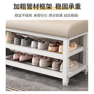 柜进门凳坐凳子 换鞋 凳入户门家用轻奢高级感鞋 架可坐门口穿鞋 凳鞋