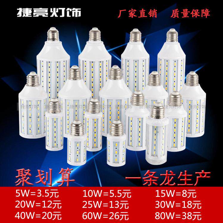 【爆款】5730led玉米灯 5~40W led玉米灯 可订做12-110V 恒流