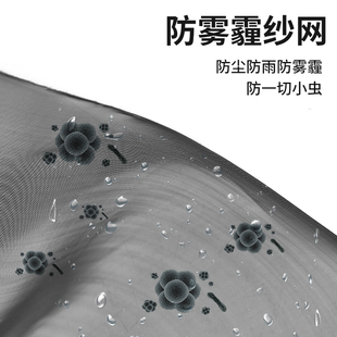 压条更换旧纱窗网加密防雨防尘网定制 300目防雾霾纱窗网DIY自装