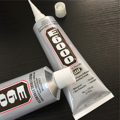 牙膏E6000胶水粘手办断裂修复专用石头陶瓷粘得牢手工塑料强力胶