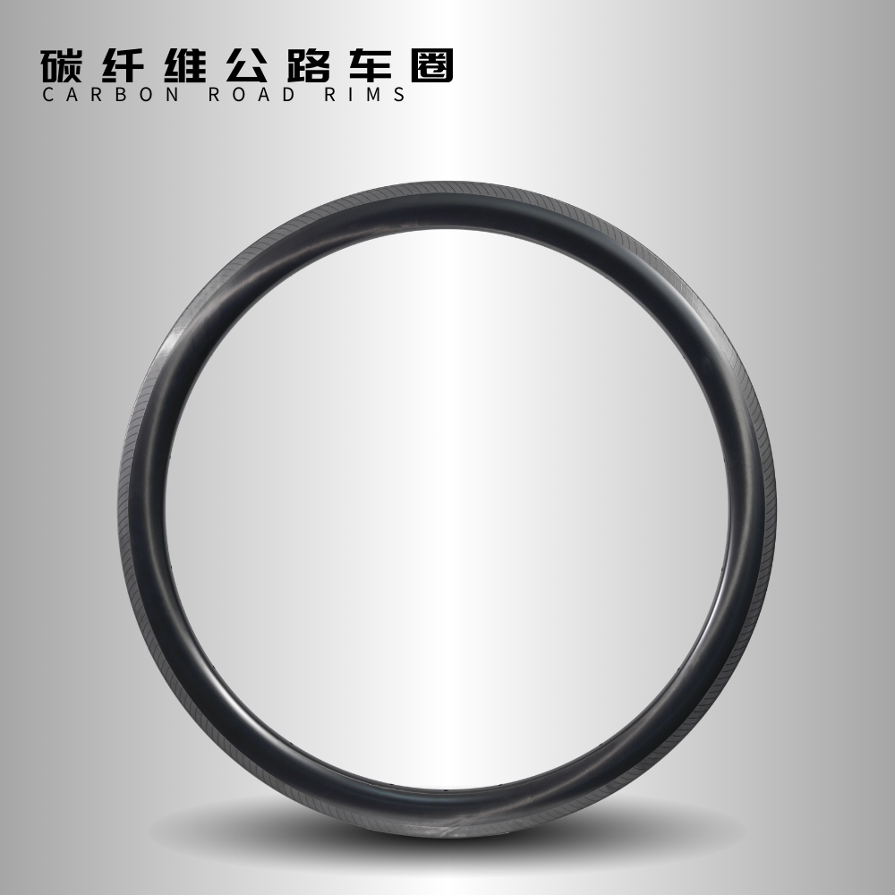 碳纤维圈刹公路车圈 700C真空开口胖圈 AC3刹车边 耐高温V刹轮圈