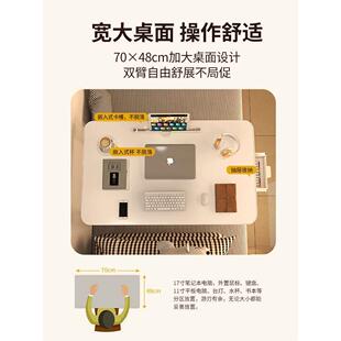 床上小桌子学生书桌学习桌可折叠桌炕桌宿舍上铺笔记本电脑桌飘窗