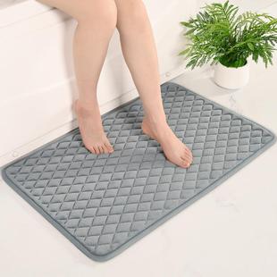 新品 正品 记忆海绵进门地垫卫生间门口垫子浴室吸水脚踏垫家用