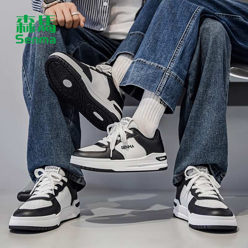 森马板鞋男女情侣款2025冬季新款