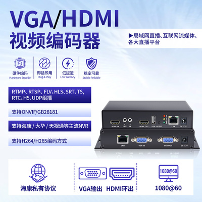 VGA/HDMI转ONVIF视频编码器