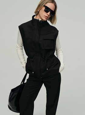 ATELIO·颗粒棉工装马甲