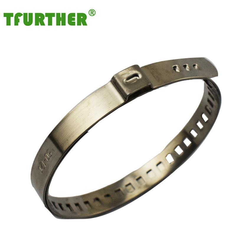 不锈钢304单耳可调卡箍，汽车球笼卡箍，可调式半轴球笼卡箍