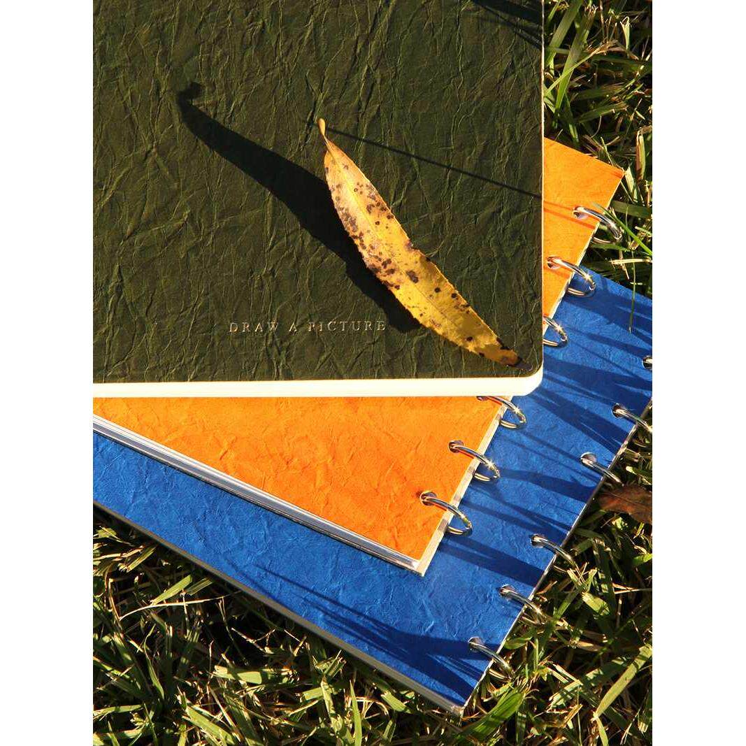 轻听160g单面不透环装马克本sketchbook马克笔彩铅速写小定制