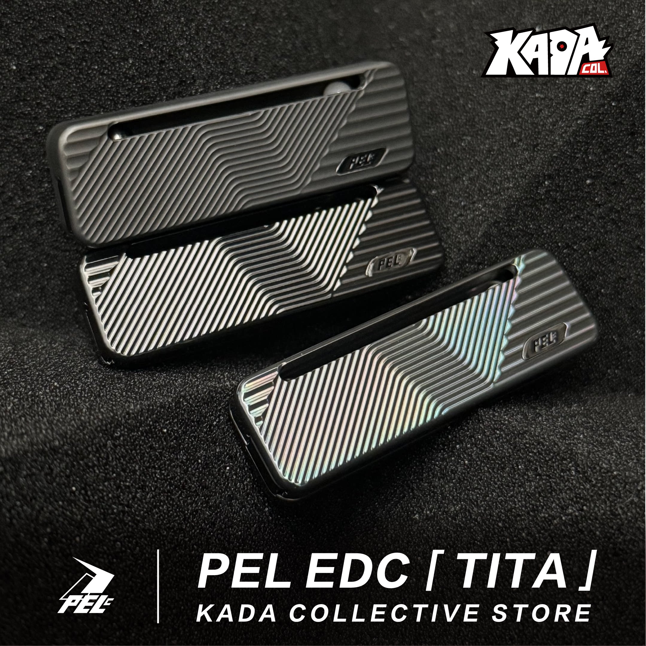 PEL EDC「TITA」磁力巴克球推牌EDC解压玩具机械推牌金属潮玩玩具