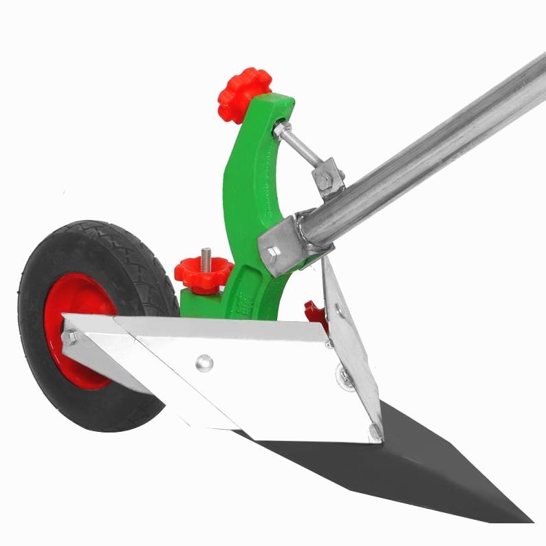 日本进口手拉犁人力小型耕耘机铧式犁手捞犁手拉犁开 沟犁起垄器