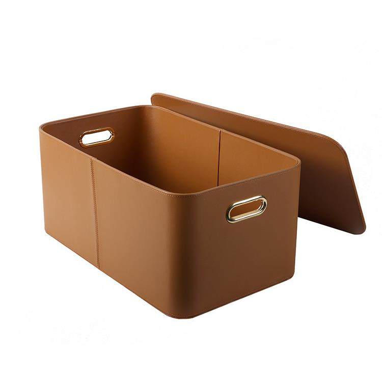 加厚家用收纳盒收纳箱皮质大号收纳箱整理箱化妆品收纳筐橱柜收纳,收纳整理,桌面收纳盒,淘宝优惠券,粉丝福利购,淘宝优惠卷
