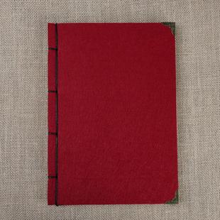 复古线装笔记本中国风牛皮纸空白本子A4创意日记本古风涂鸦本加厚