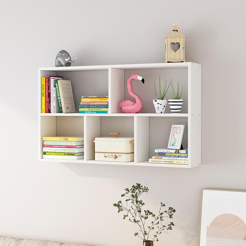 实木墙上置物架壁挂储物柜墙面壁挂式吊柜墙壁柜挂墙书架收纳书柜