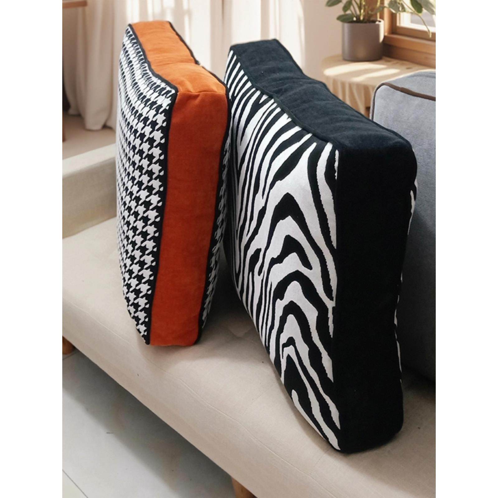 沙发立体靠垫飘窗榻榻米床头靠枕抱枕靠背垫枕套定制长方体可拆洗