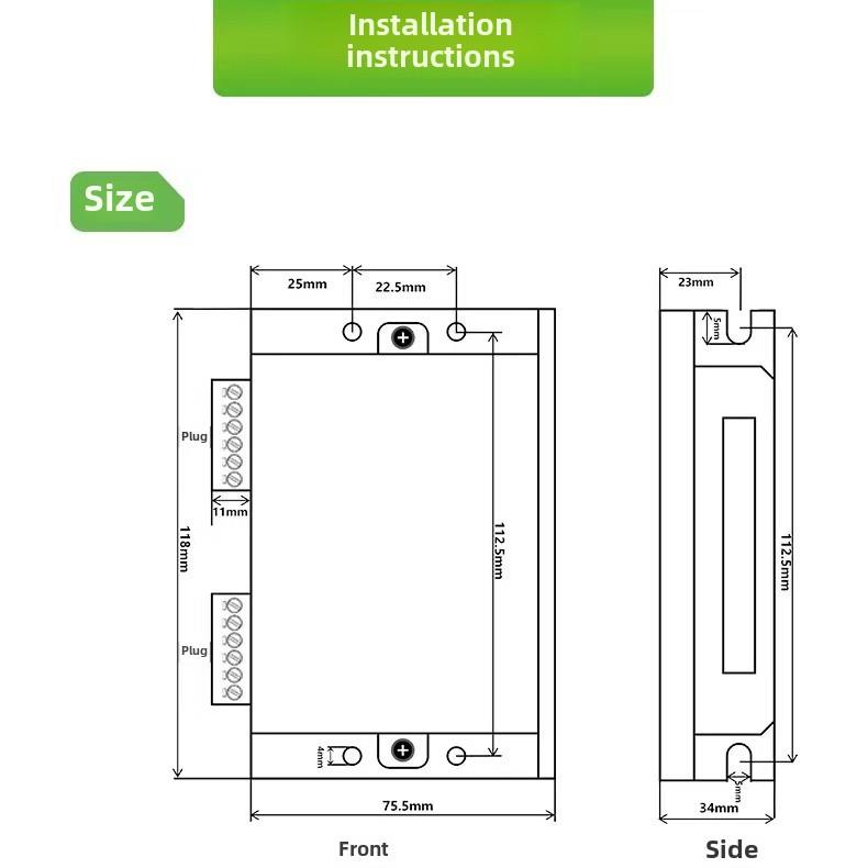 DM542数字式57/60/86型步进电机驱动器