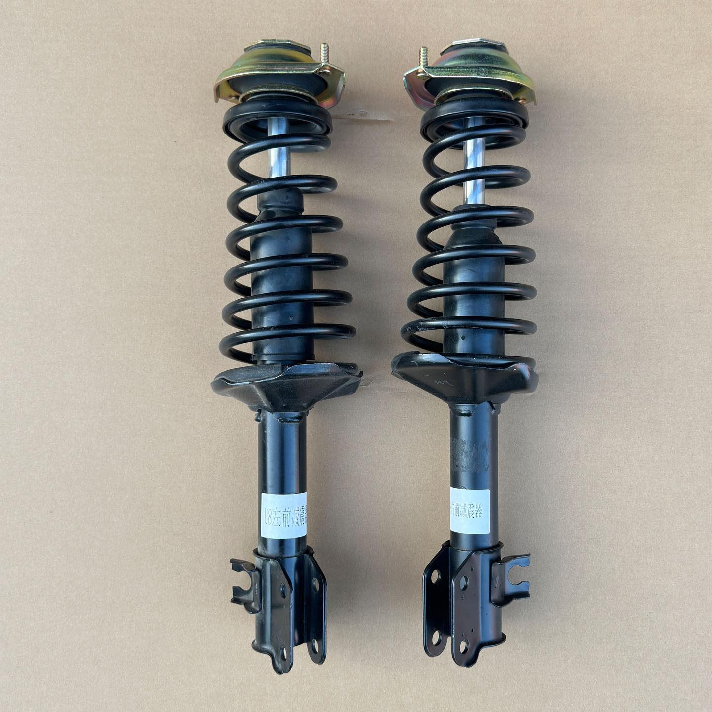 鸿日U8 X9电动汽车前轮减震器总成弹簧避震器缓冲减震 原厂配件