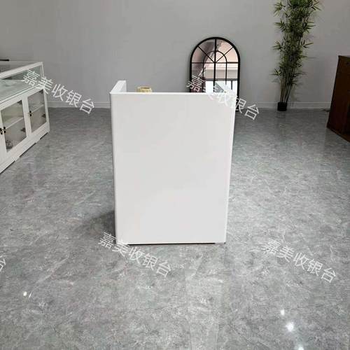 简约现代咨询台导购台饭厅餐饮4s店公司迎宾台小型轻奢烤漆引导台