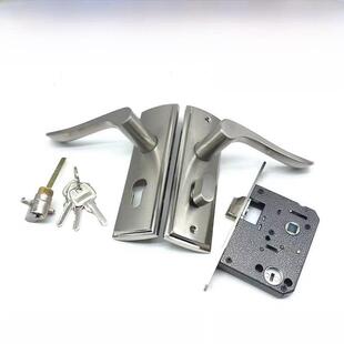 门锁孔距130mm老式浦心木门锁,锁体5050/5045现代简易锁