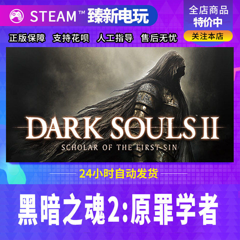 Steam正版 黑暗之魂2原罪学者 激活码 CDK 现货秒发
