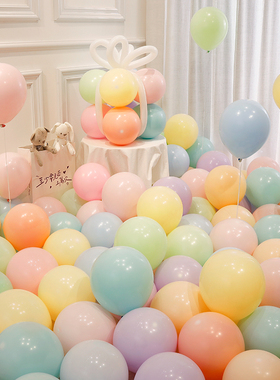 速发气球加厚防爆色汽球装饰场景置布儿童无色粉毒结婚