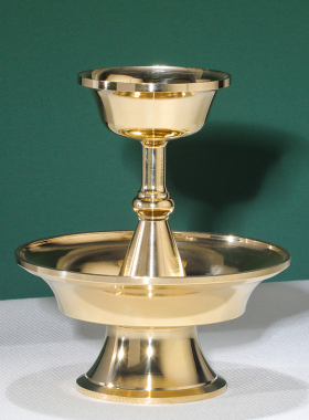 速发藏式纯铜护法杯大小水西藏式密宗藏传用品供水杯 光面号酒供