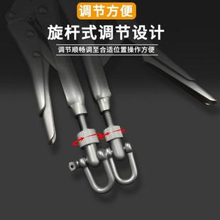 拉力钳 尖嘴缝拉链测试仪布钮扣钳拼缝面平钳钳推拉力计拉力夹具