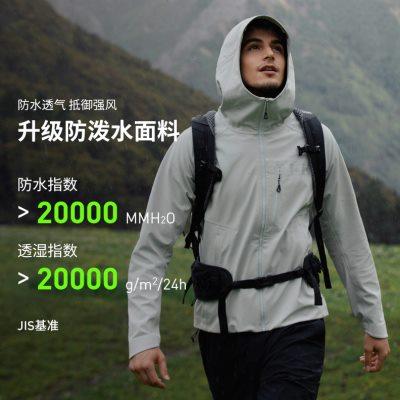 HELLY HANSEN/HH 24秋男新款户外防水保暖抓绒软壳衣梭织外套夹克
