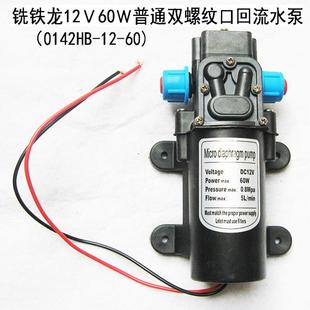 直流12V电动高压微小型家用全自动自吸增压车R载智能洗刷车抽水泵
