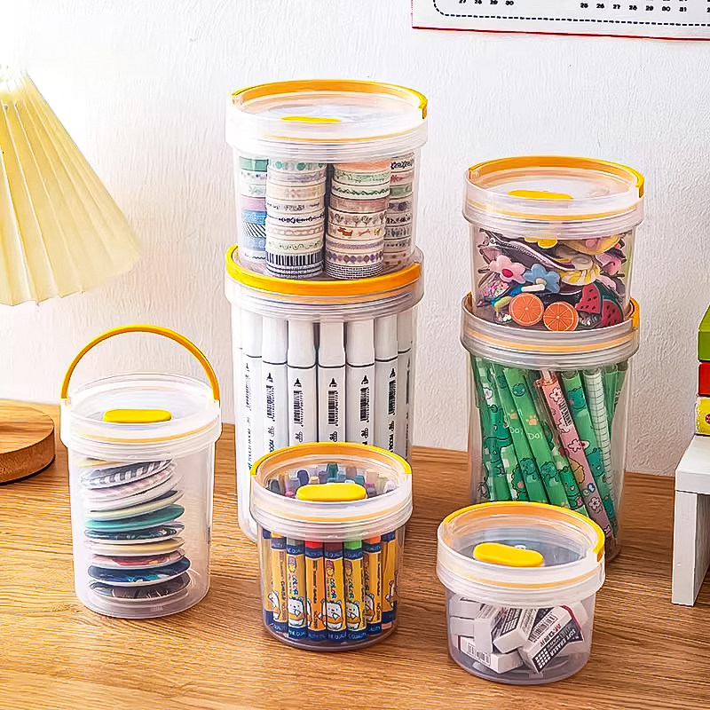 正家小杂物收纳盒桌面粉笔发饰办公室文具燕尾夹储物桶多功能笔筒,收纳整理,桌面收纳盒,淘宝优惠券,粉丝福利购,淘宝优惠卷