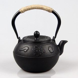 铁壶铸铁泡茶 烧水煮茶电陶炉铁壶套 铁茶壶日式 家用y生铁壶茶具