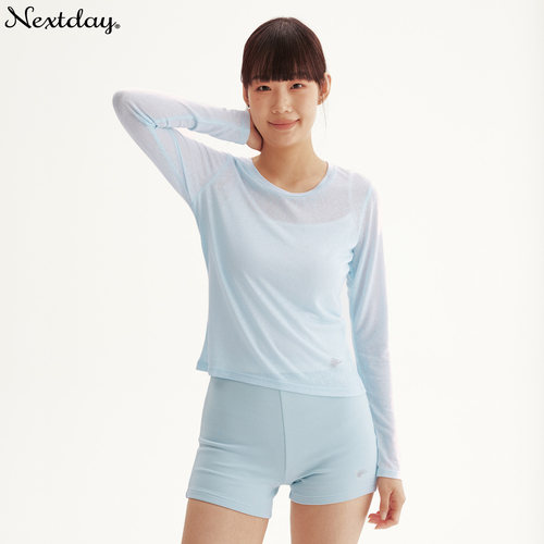 nextday莱赛尔微透运动长袖罩衫