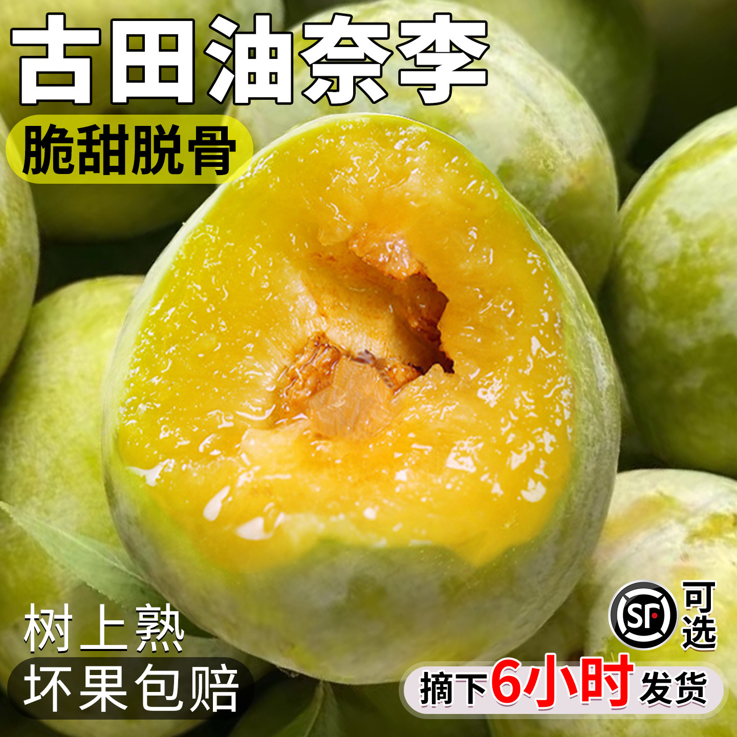顺丰正宗古田油奈李大果当季李子