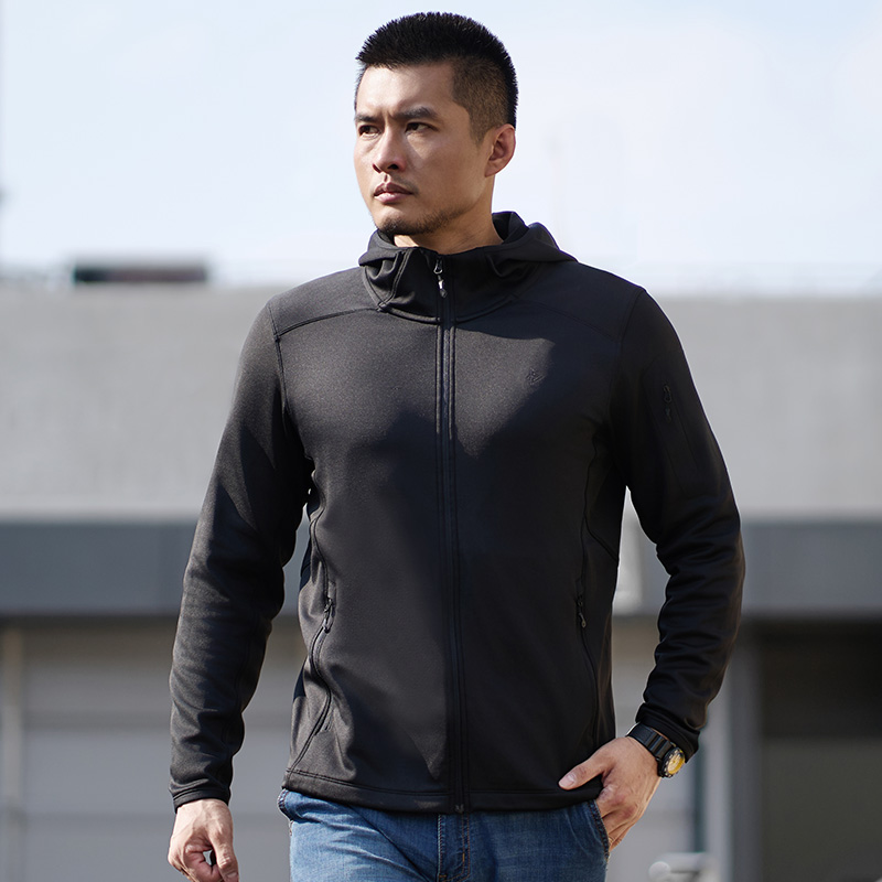 二代龙牙隐之云松轻量连帽开衫