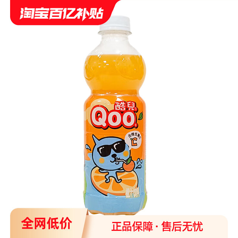 ���ڲ������ɿڿ���Qoo���450ml*6/12ƿ��֭��ζƻ��֭���Ϲ�ζ������Ʒװ