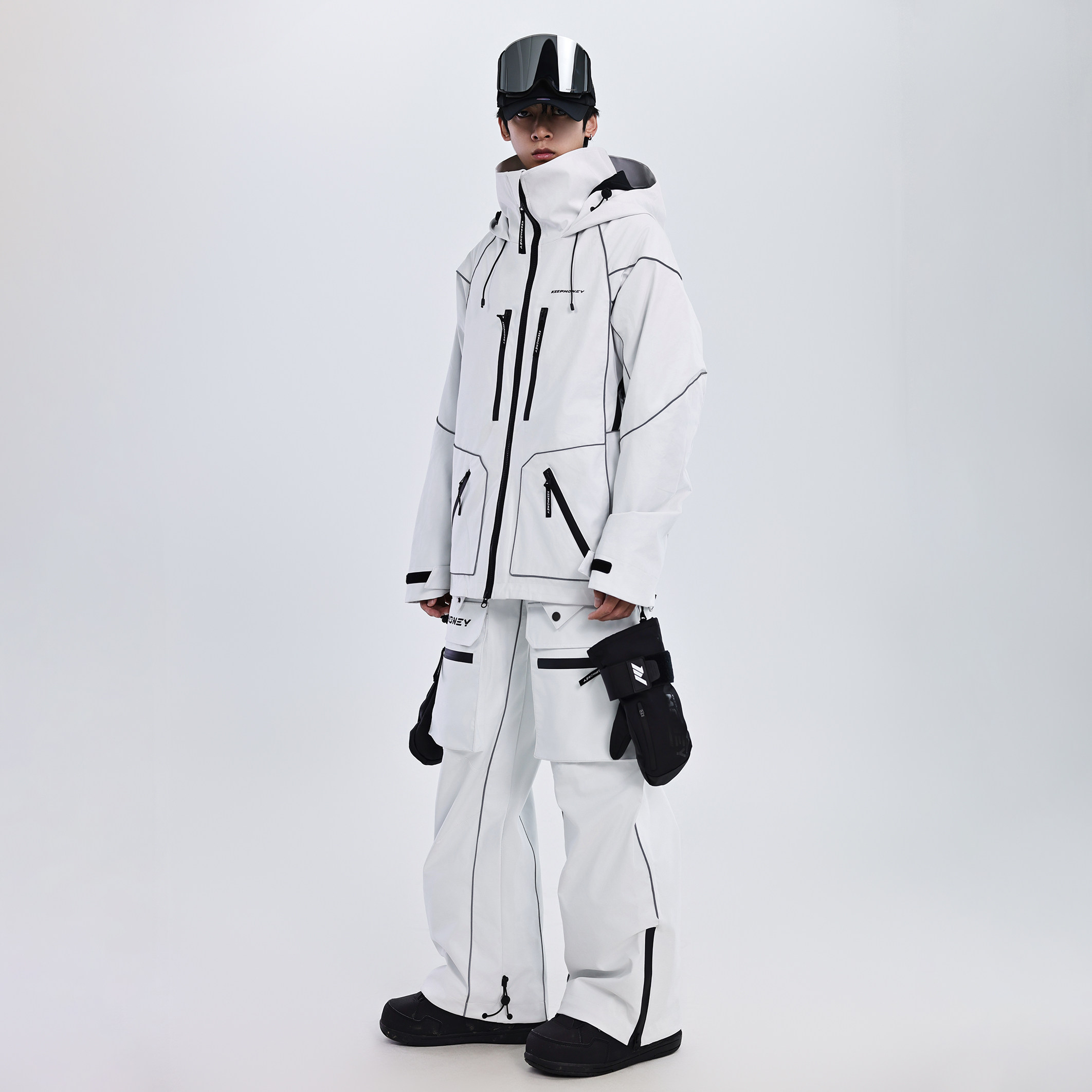 KEEPMONEY【耀夜星芒】经典25新款单板女滑雪服套装男加绒保暖,户外/登山/野营/旅行用品,滑雪衣,淘宝优惠券,粉丝福利购,淘宝优惠卷