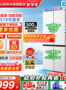 美的519十字门净化保鲜