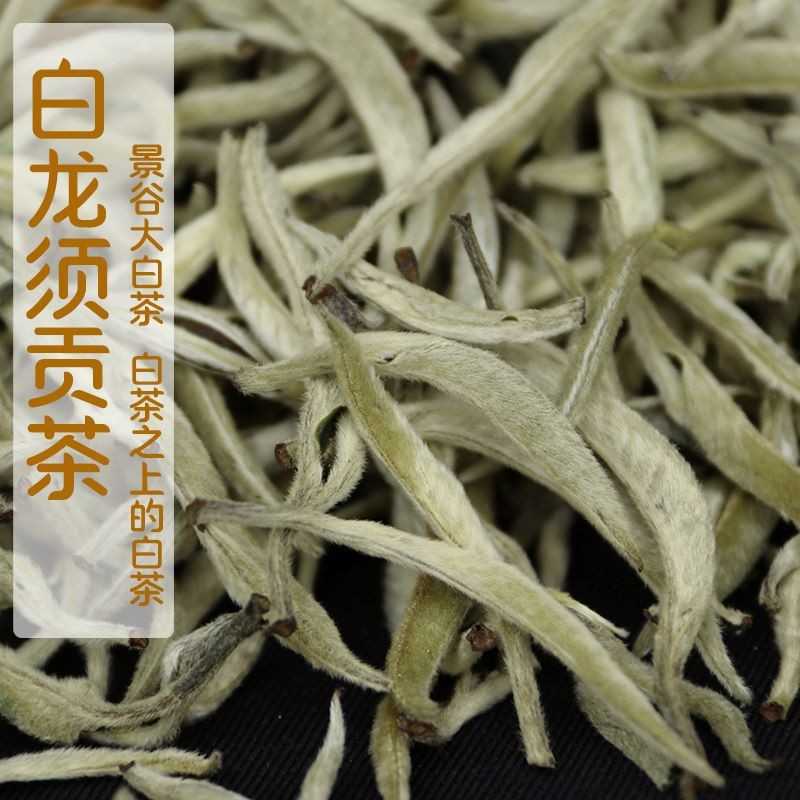 2025年头春景谷大白茶单芽大芽头白龙须白毫银针月光美人500g茶叶