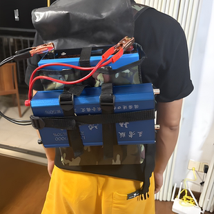 多功能12v锂电池逆变器户外蓄电瓶大功率升压器全套