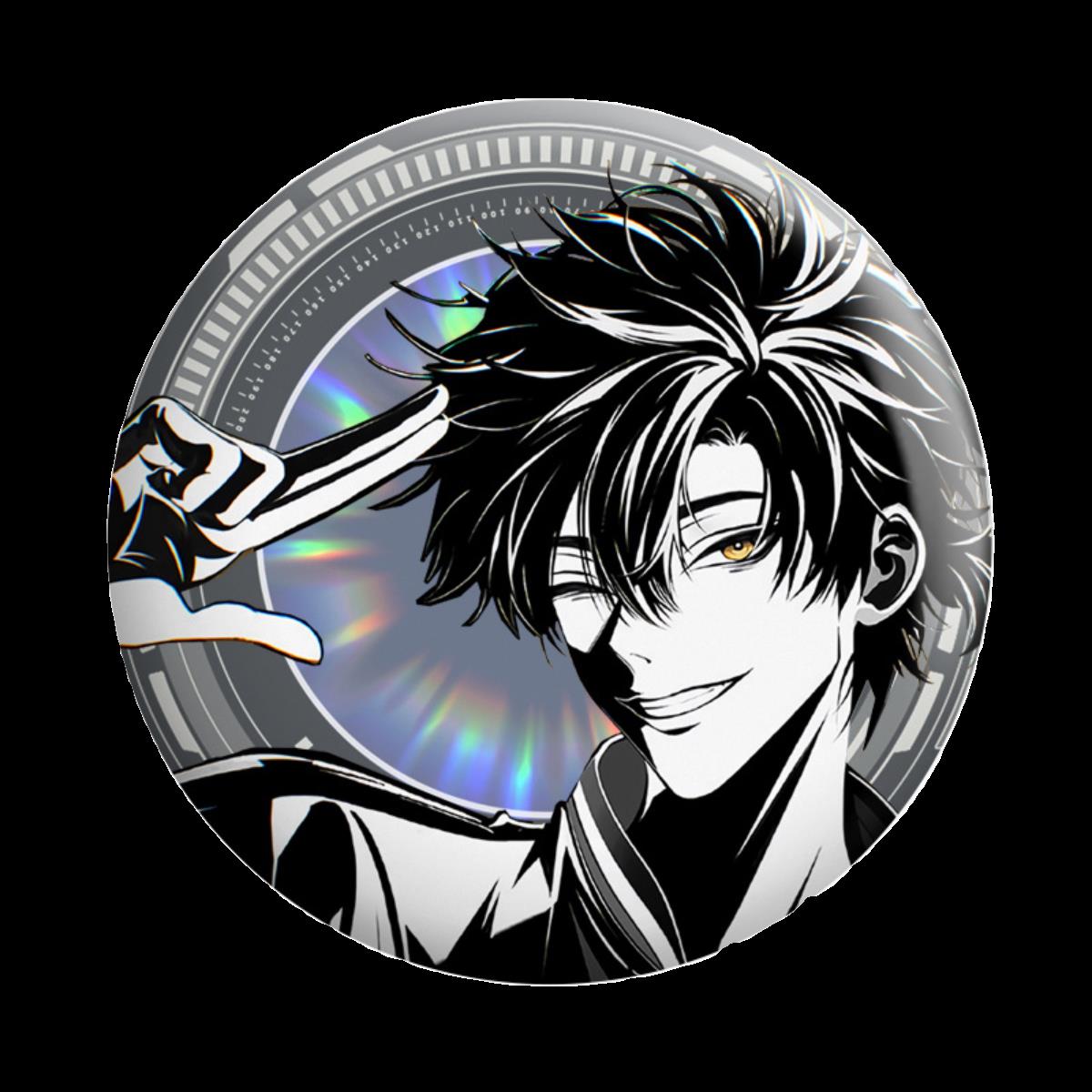 周边吧唧反光镭射谷子同小时章程动漫双闪徽人人时光乔苓陆光