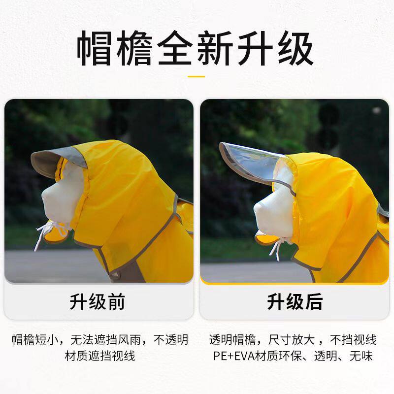 厂家宠物雨衣中大型犬防