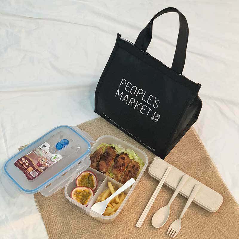 多格微波炉塑料饭盒成人分格密封保温饭盒袋学生长方形防漏便当盒