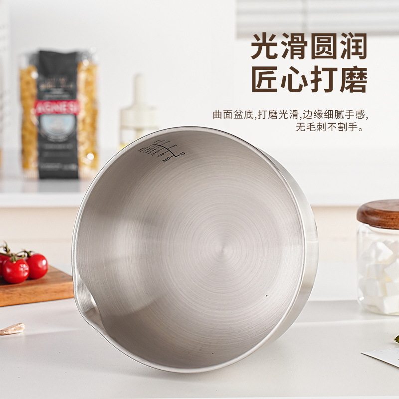 BAIDAJIA不锈钢304沙拉碗带滤网 厨房洗米菜漏盆套装加厚沥水篮,餐饮具,洗菜盆/沥水篮/漏水筛,淘宝优惠券,粉丝福利购,淘宝优惠卷