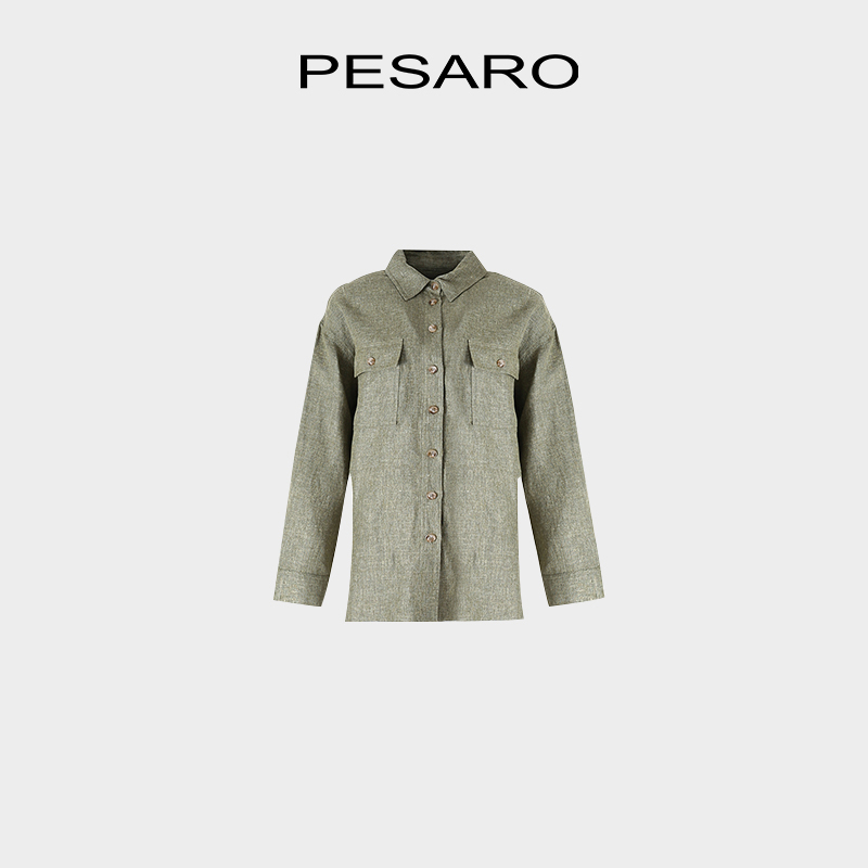 【免费试穿】美式复古长袖衬衫