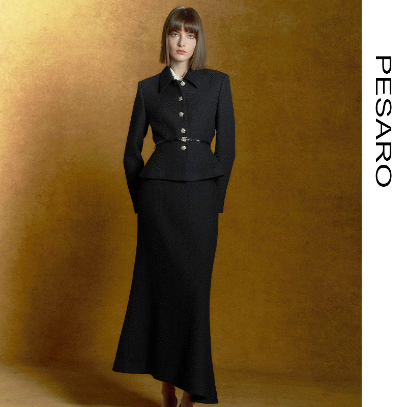 PESARO黄蕙玲气质小香风外套