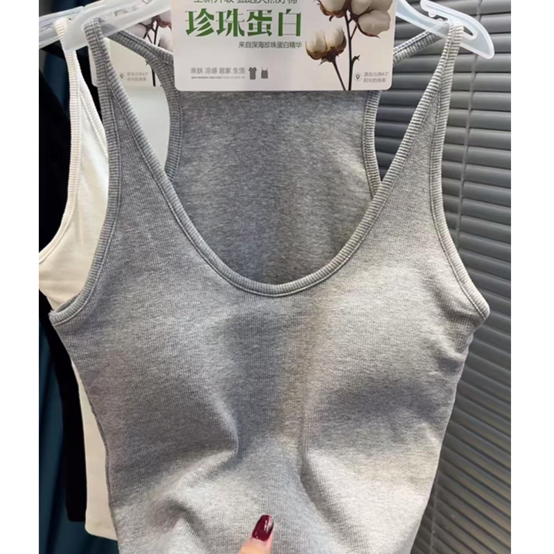 妃子纪工字型美背春夏背心吊带