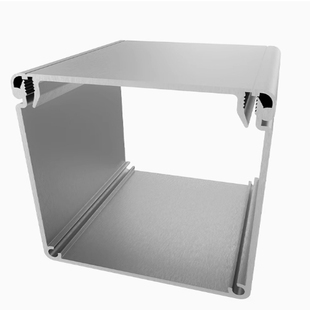 ATY05-F-8080CD加厚款铝合金线槽型材80*80铝槽走线槽铝槽盒桥架