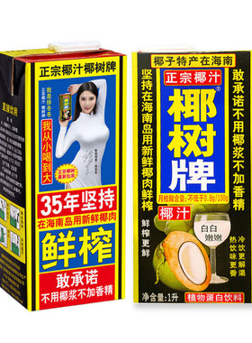 椰树椰汁1000ml*2盒